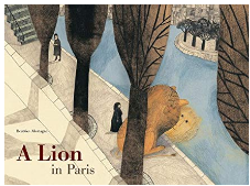 A lion in Paris